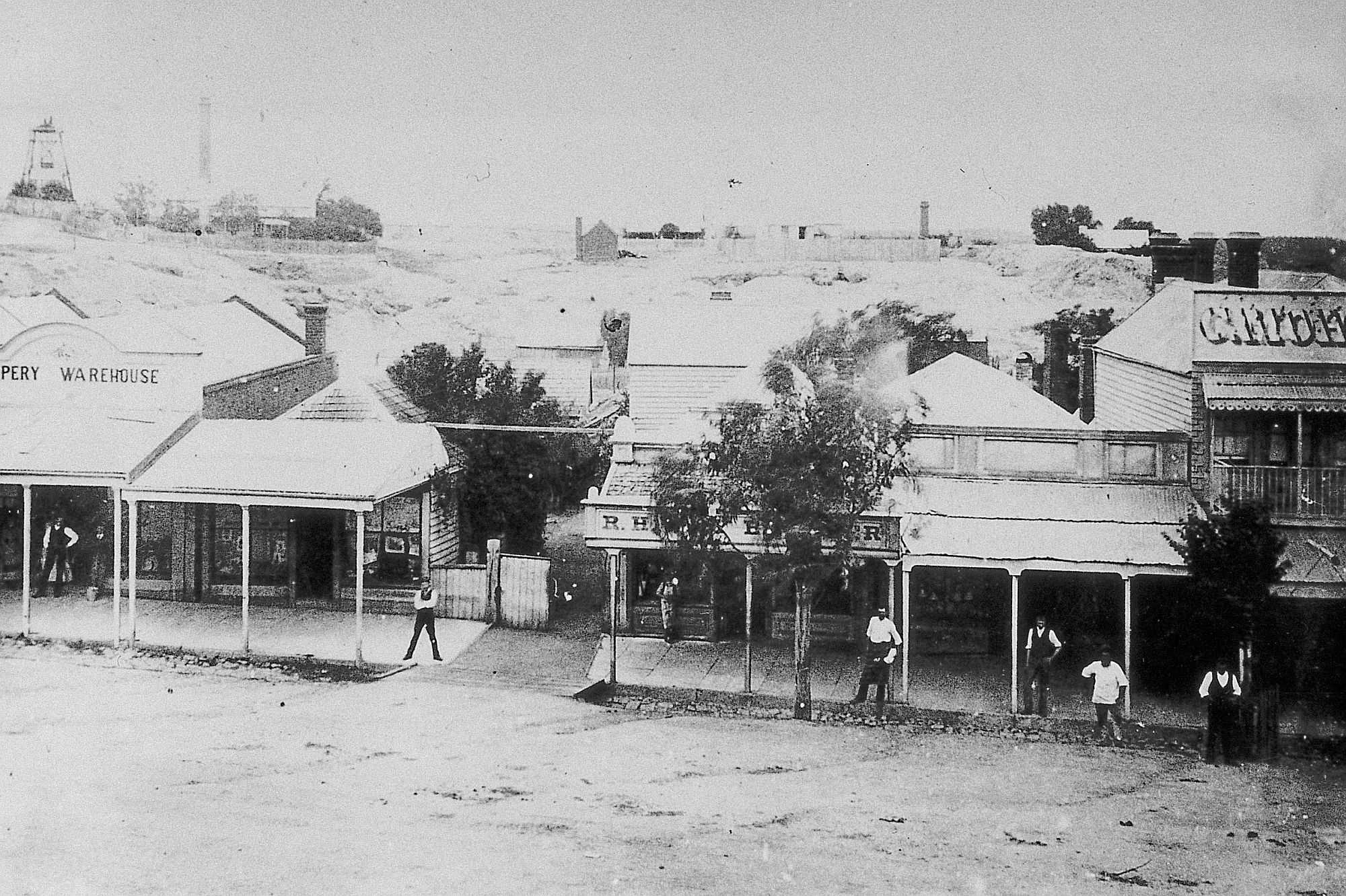 Mathew's Plumbers, demolished 1920