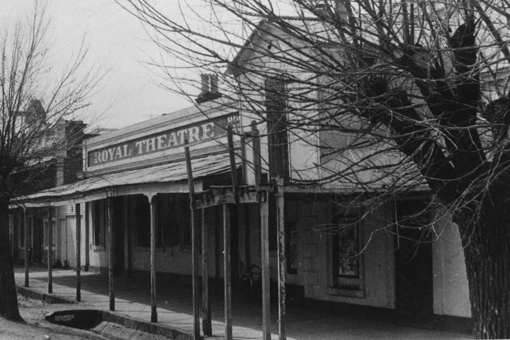 Royal Hotel & Theatre, 1862 & 1857